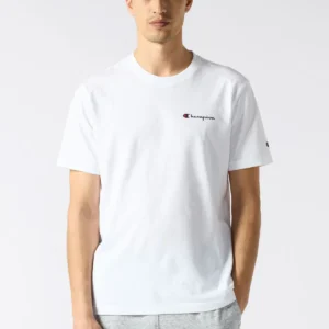 Small Logo Cotton Jersey White T-Shirt