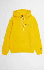 Small Script Logo Fleece sun yellow Hoodie