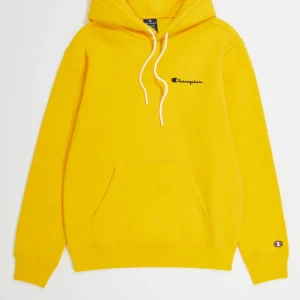 Small Script Logo Fleece sun yellow Hoodie