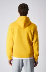 Small Script Logo Fleece sun yellow Hoodie