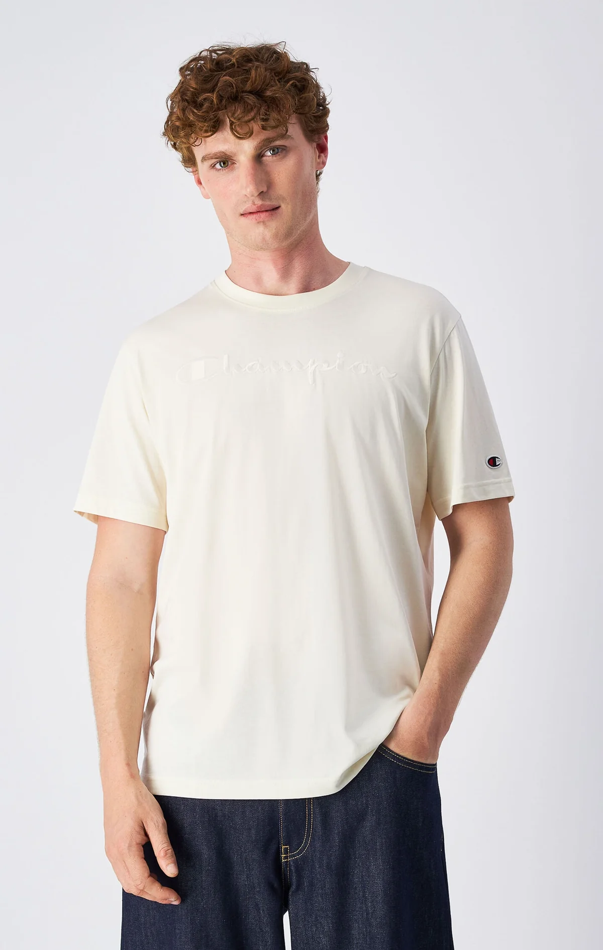 Tonal Big Logo Cotton White T-Shirt Tonal Big Logo Cotton White T-Shirt
