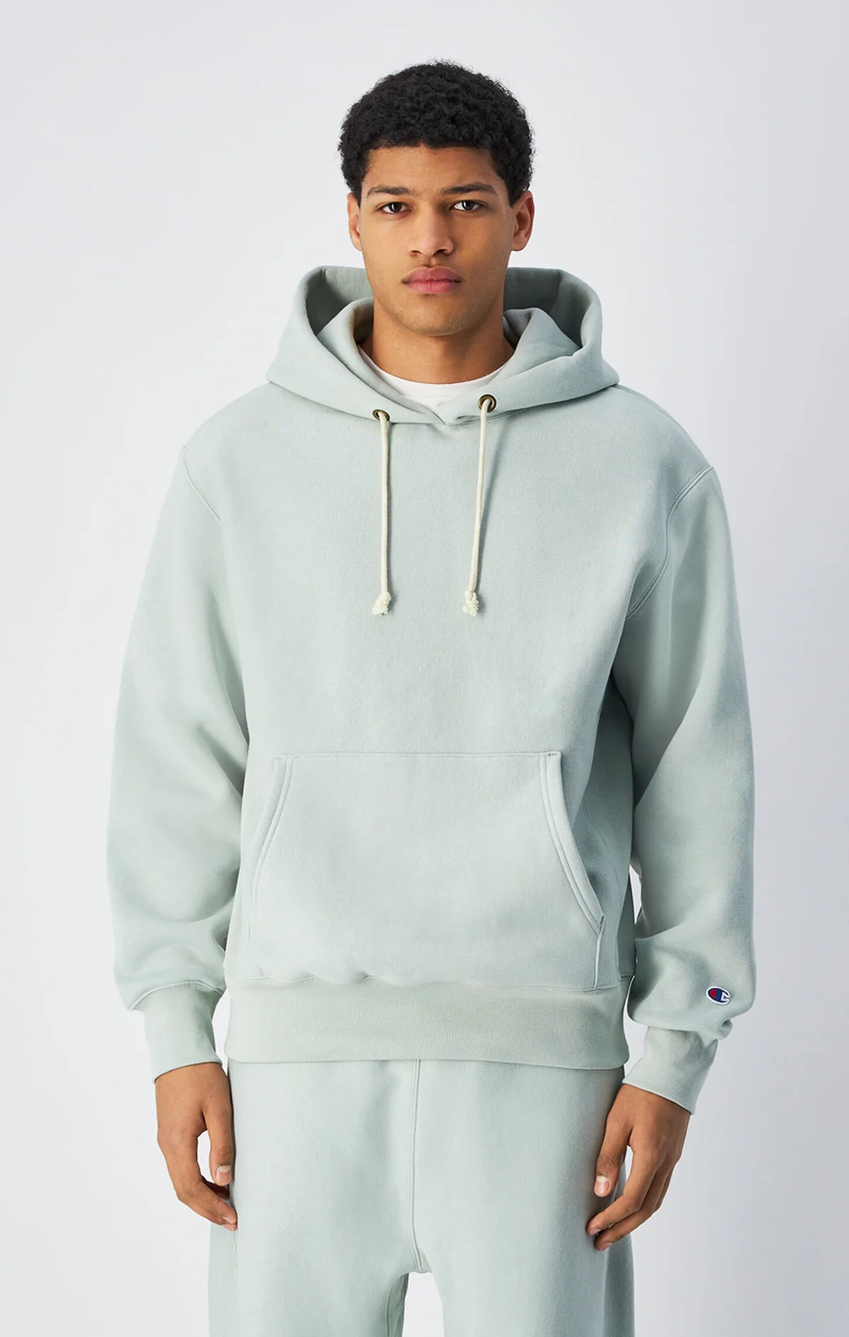 Reverse Weave Relaxed mint green Hoodie Reverse Weave Relaxed mint green Hoodie
