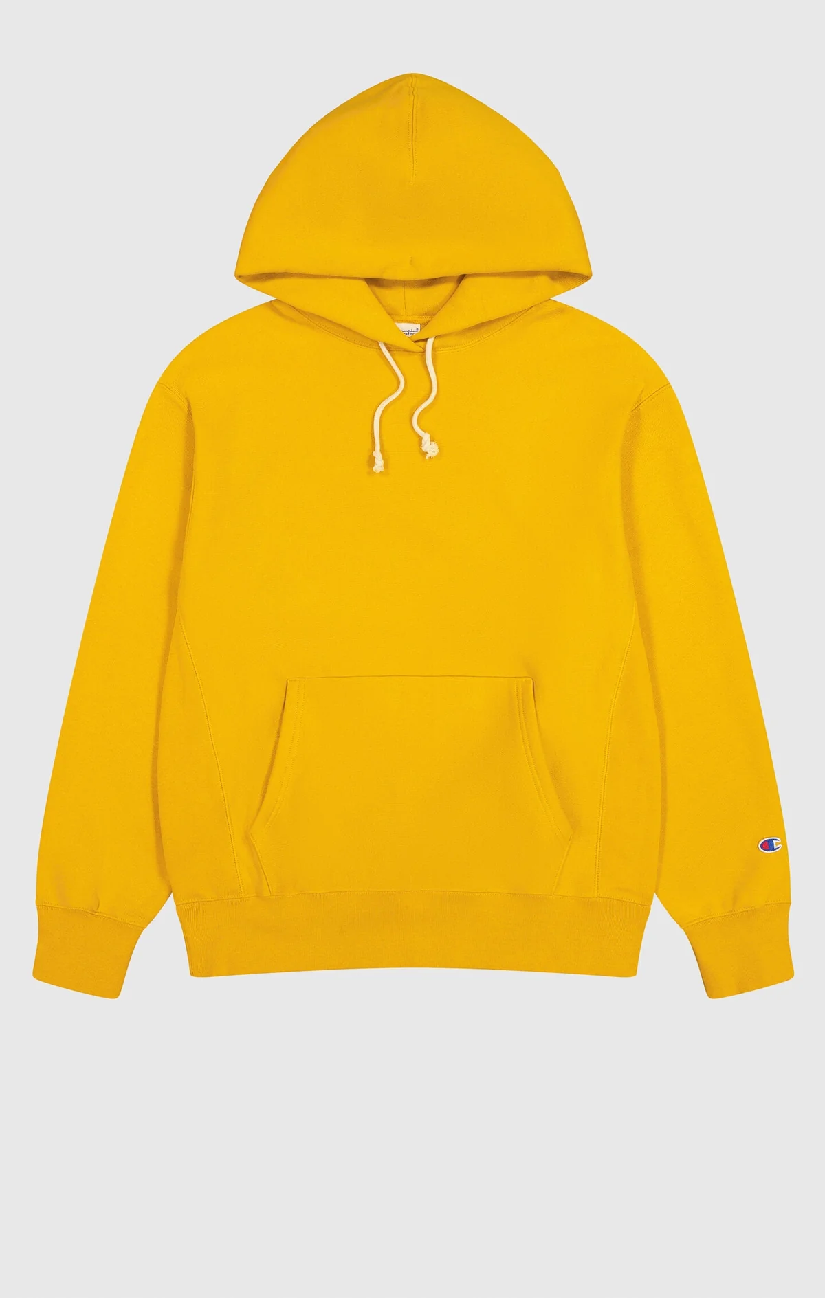 Reverse Weave Relaxed Yellow Hoodie Reverse Weave Relaxed Yellow Hoodie