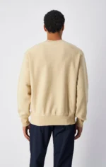 Reverse Weave Relaxed khaki Sweatshirt