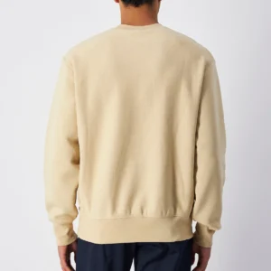 Reverse Weave Relaxed khaki Sweatshirt