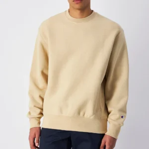 Reverse Weave Relaxed khaki Sweatshirt