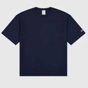 Men's T-Shirt in navy blue Heavy Cotton Jersey