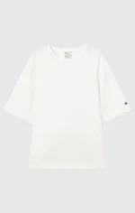 Men's T-Shirt in White Heavy Cotton Jersey