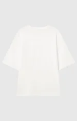Men's T-Shirt in White Heavy Cotton Jersey