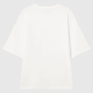 Men's T-Shirt in White Heavy Cotton Jersey