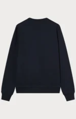 Men's Lightweight Slim Fit Sweatshirt navy blue with Small Embroidered Logo