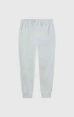 Men's Lightweight Light Grey Jogger Sweatpants with Large Logo