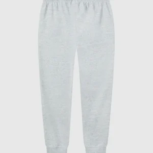 Men's Lightweight Light Grey Jogger Sweatpants with Large Logo
