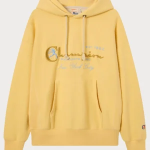Archive Physical Education Relaxed Yellow Hoodie