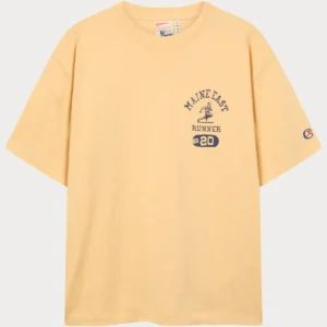 Archive Physical Education Relaxed Crewneck Yellow T-Shirt