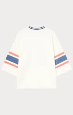 Archive Physical Education Nylon Jersey Crewneck White T-Shirt