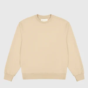 Men's Eco Future Crewneck khaki Sweatshirt
