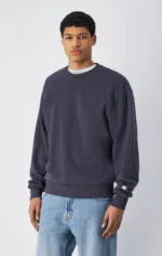 Men's Eco Future Crewneck dark mauve Sweatshirt