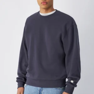 Men's Eco Future Crewneck dark mauve Sweatshirt