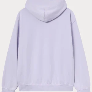 Men's Lightweight Washed-Effec Icons Purplet Hoodie