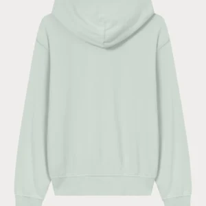 Men's Lightweight Washed-Effect Full-Zip Hoodie green Icons mint