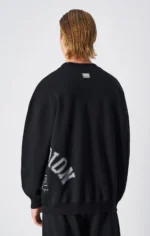 Men's All Black Crewneck Black Sweatshirt