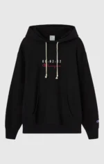 Champion X Aspinall Men's Reverse Weave Fleece Black Hoodie