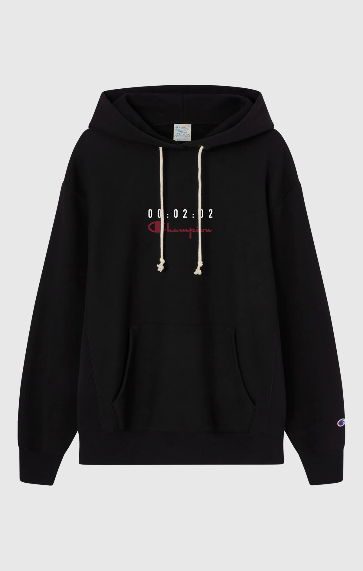 Champion X Aspinall Men's Reverse Weave Fleece Black Hoodie Champion X Aspinall Men's Reverse Weave Fleece Black Hoodie