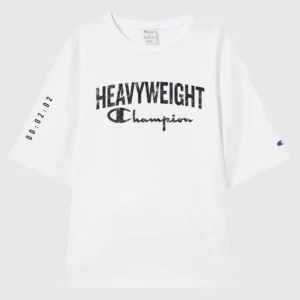 Champion X Aspinall Men's T-Shirt in Heavy White Cotton