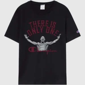 Tom Aspinall T-Shirt "There is only one Champion" Black