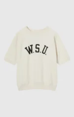 Short Sleeve Sweatshirt Off-White True To Archives
