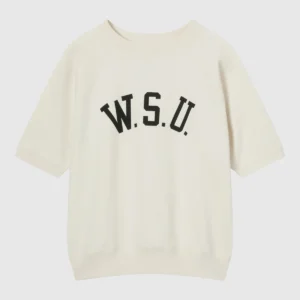 Short Sleeve Sweatshirt Off-White True To Archives
