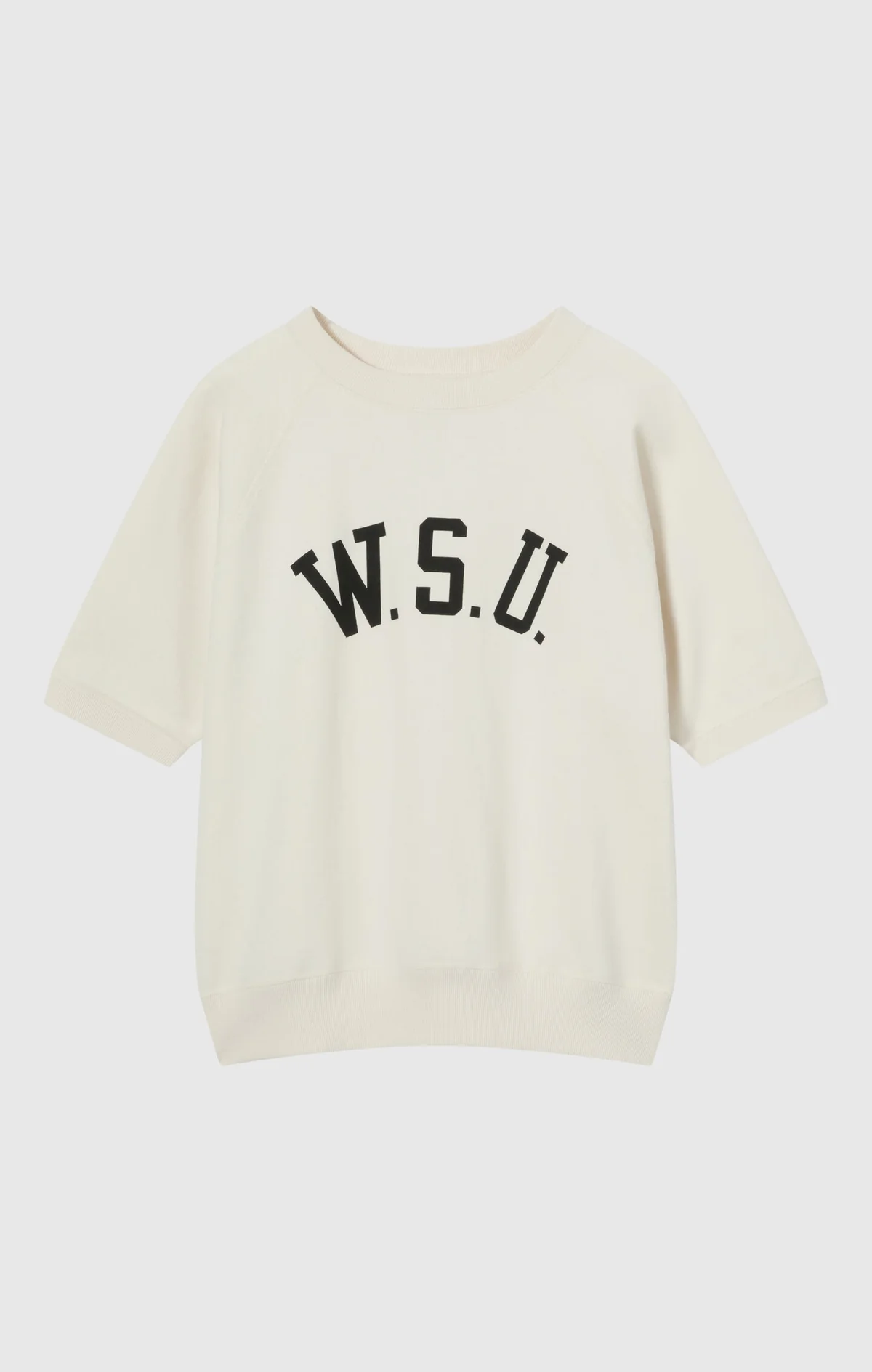 Short Sleeve Sweatshirt Off-White True To Archives Short Sleeve Sweatshirt Off-White True To Archives