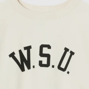 Short Sleeve Sweatshirt Off-White True To Archives