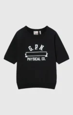 Short Sleeve Sweatshirt Black True To Archives