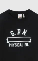 Short Sleeve Sweatshirt Black True To Archives