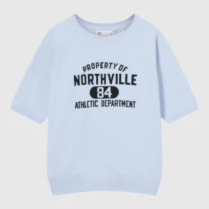 Short Sleeve Sweatshirt navy blue True To Archives